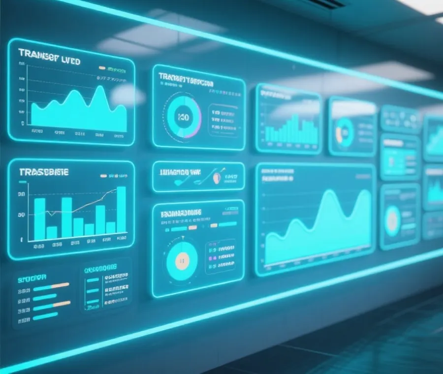 多维数据趋势图表示意