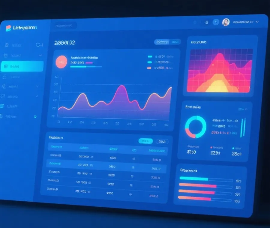 数据统计界面示意